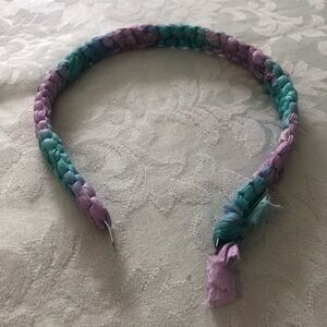 Tie dye braided headband NWOT Hand Made